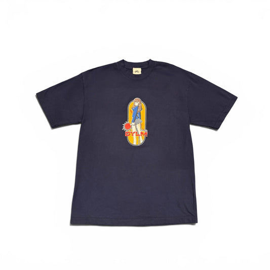 DYLM X ETHEREAL STUDIOS "VICKY YUBARI TEE" NAVY